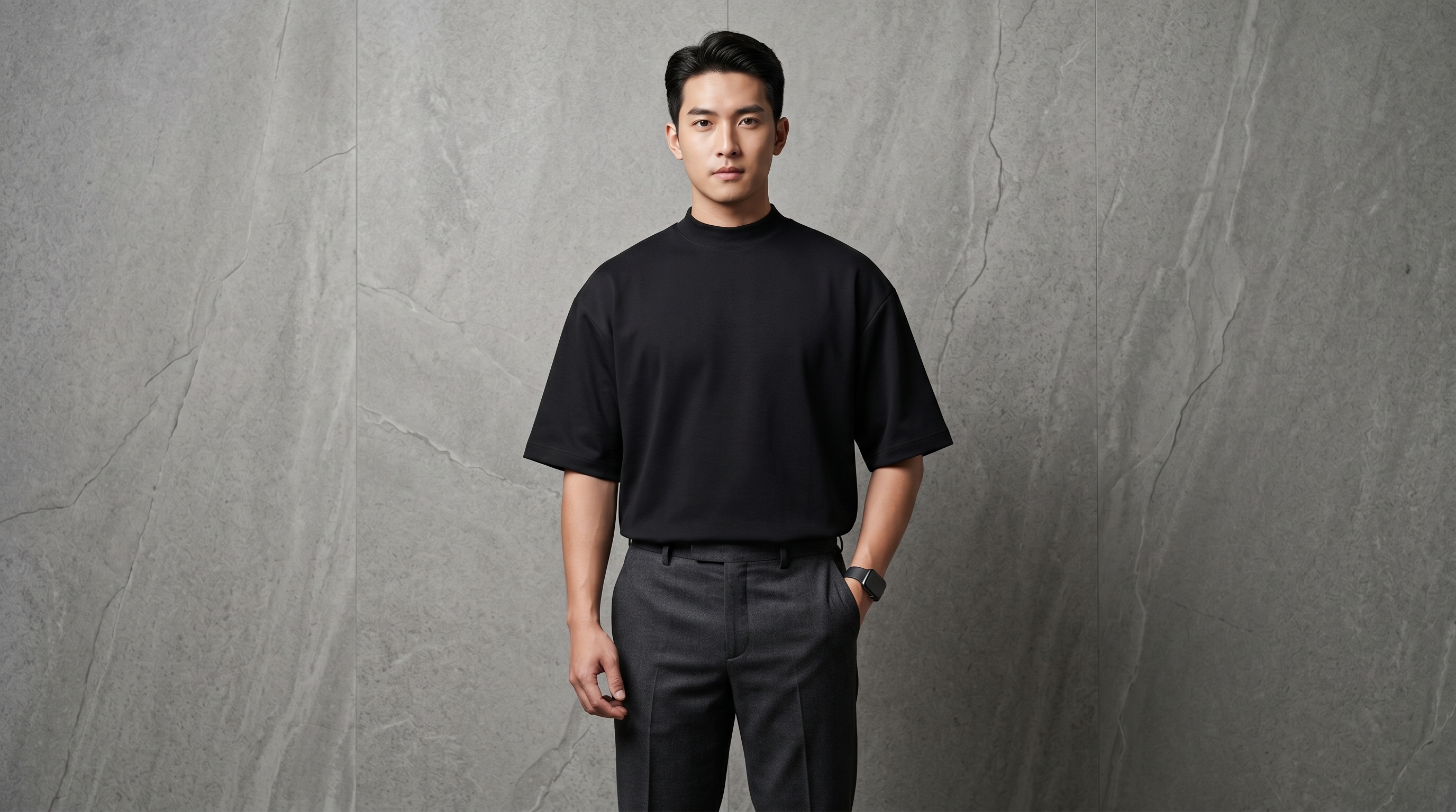 NEATZ tee in true black
